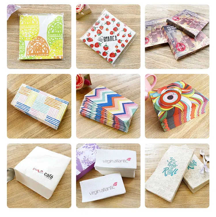 Бумажная салфетка для