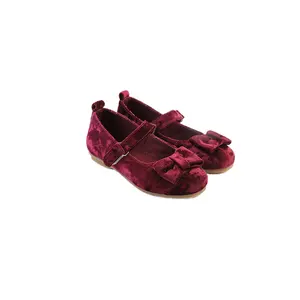 Babyhappy Popular Durable Soles Mix Sizes Fancy Eco-friendly Velvet Kids Shoes