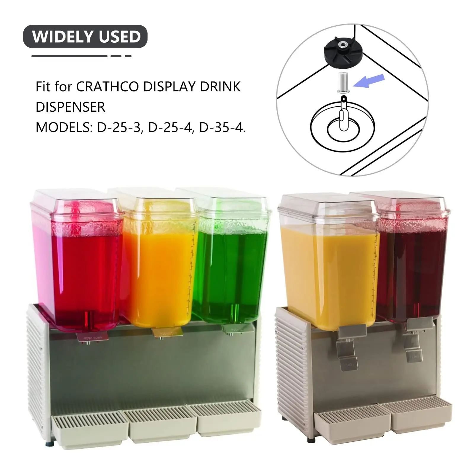 3587 Standard Magnetic Impeller for Grindmaster Crathco Beverage