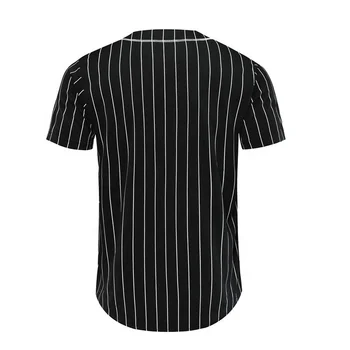 Mens Stripe Baseball Jersey Sports Jerseys Custom Solid Color Baseball T  Shirts Hip Hip Street Wear