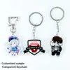 CUSTOM TRANSPARENT KEYCHAIN