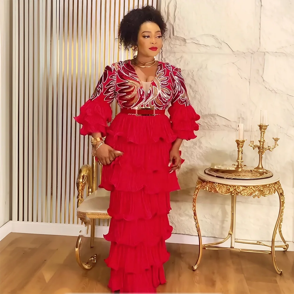 leopard evening dress Evening Dress with Leopard Print and Dramatic Puff Sleeves  KUJTA & MERI