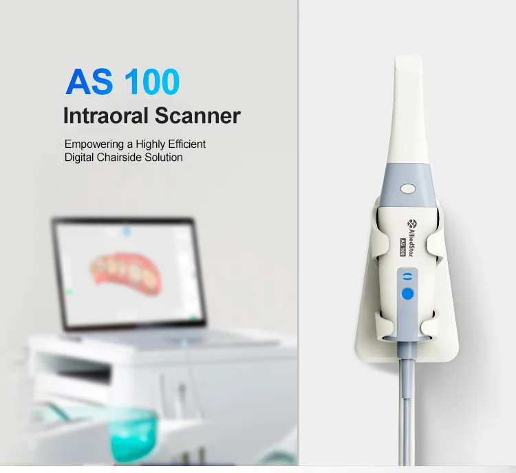 Oral Scanner Alliedstar As100 Dental 3d Scanner Intraoral For Clinic Or