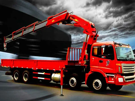 Huge Hydraulic Truck Mounted Crane SPS50000 20.0tons 8*4lhd Hot sale supplier