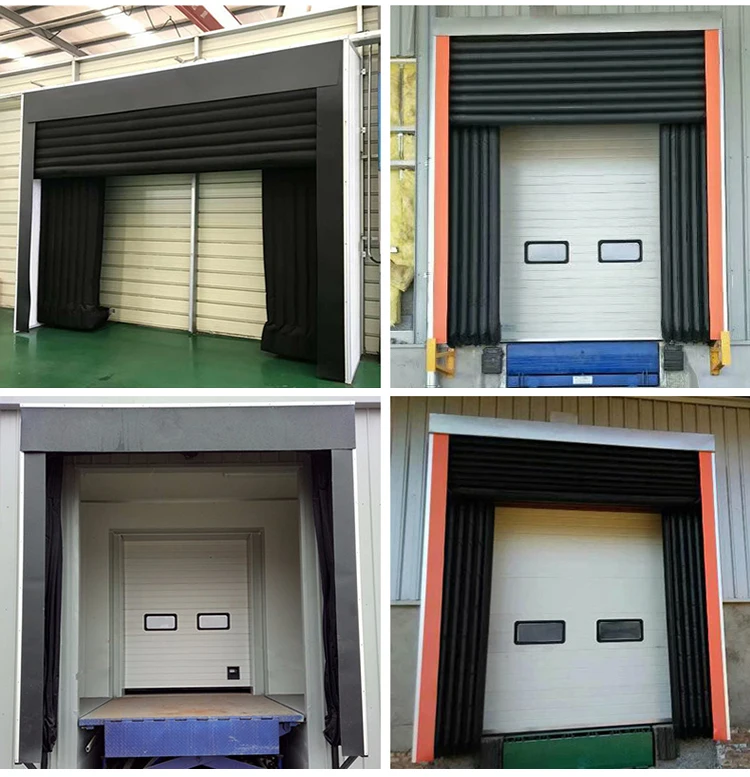 Truck Dock Seals Pvc Mechanical Loading Dock Shelters Logistic ...