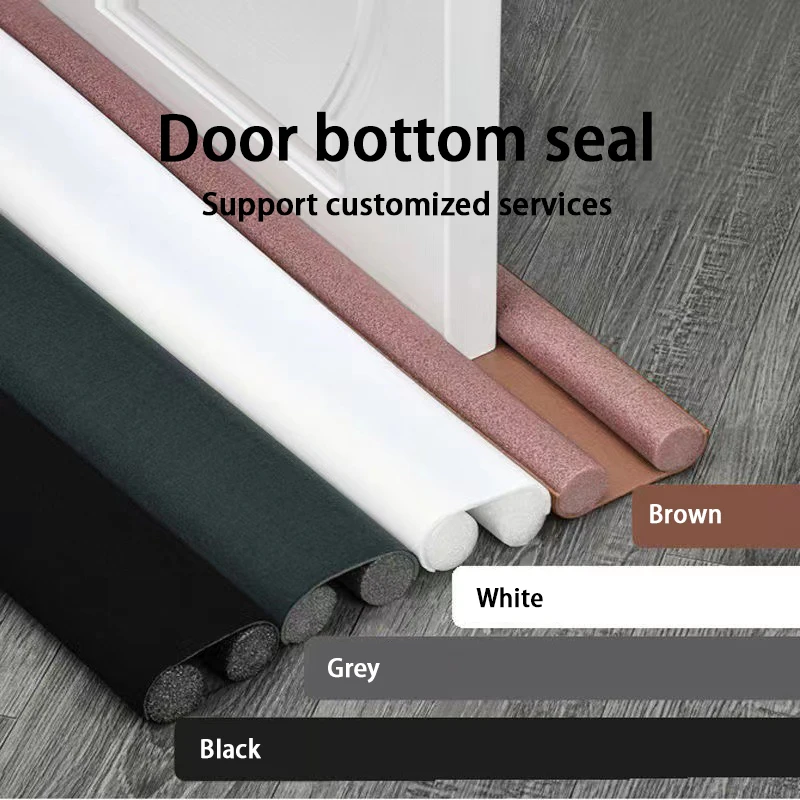 Foldable Door Bottom Sealing Strips Waterproof Weatherstrip Guard Twin Epe Under Door Sealer