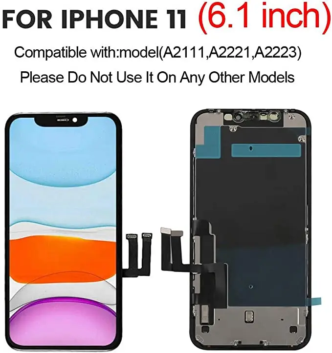 lcd screen on iphone free sample