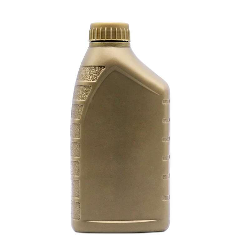 High Quality 1L Empty Matte HDPE Plastic Engine Oil Gas Bottle for Gas Packaging Lube Wholesale