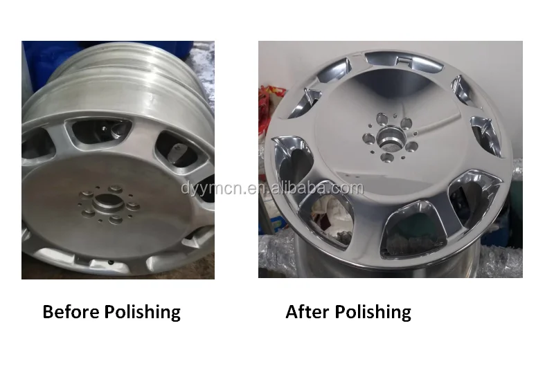
Полностью автоматическая зеркальная полировальная машина DY для автомобильных колес из сплава/алюминия 