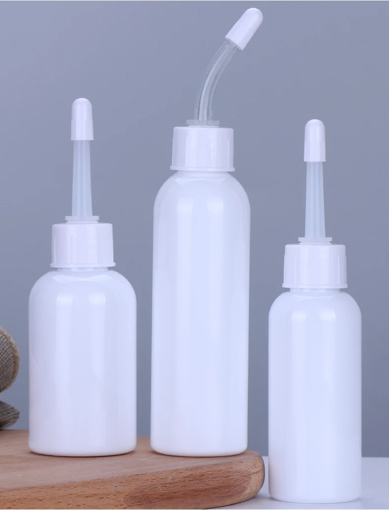 Round Eye Wash Cleaning Care Soft Plastic Bottles Empty Drop Bottle with Convenient Design manufacture
