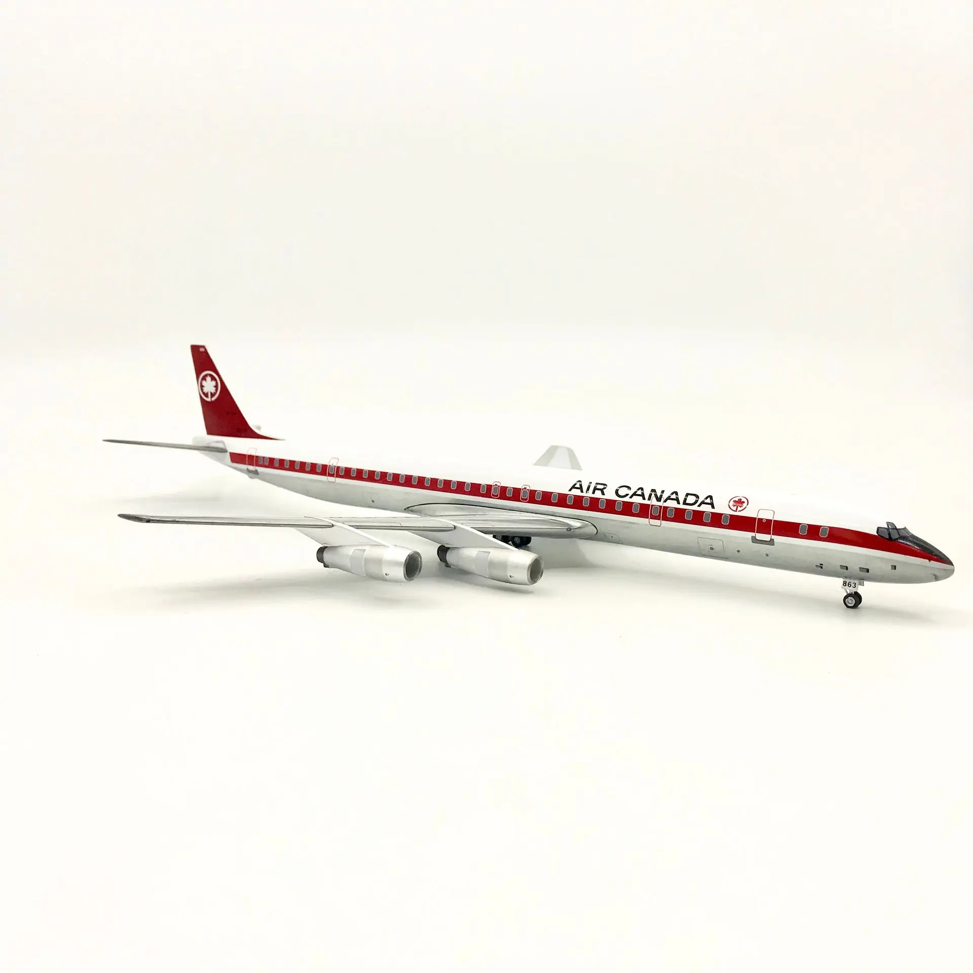 1/200 Air Canada DC-8-61 CF-TJW die-cast model Aero200 airplane models for sale