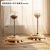 [Solid Wood Turntable] Freeze-dried Cat Food Shaker (Large Hole, Medium Hole)
