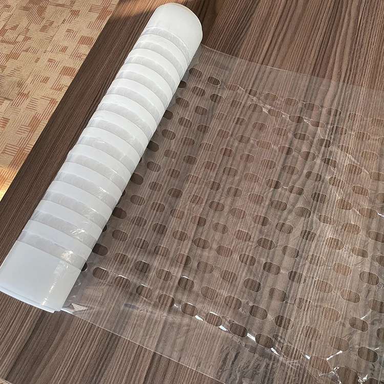 Perforated Breathable Ventilated  Lldpe Pallet Wrap Stretch Film With Hole