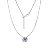 Collana in Moissanite: 1CT