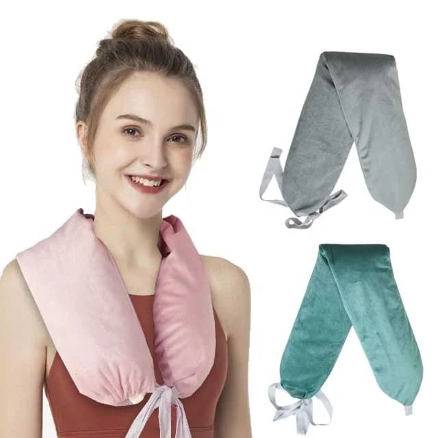Velour Lavender Microwave Neck & Shoulder Heat Pack