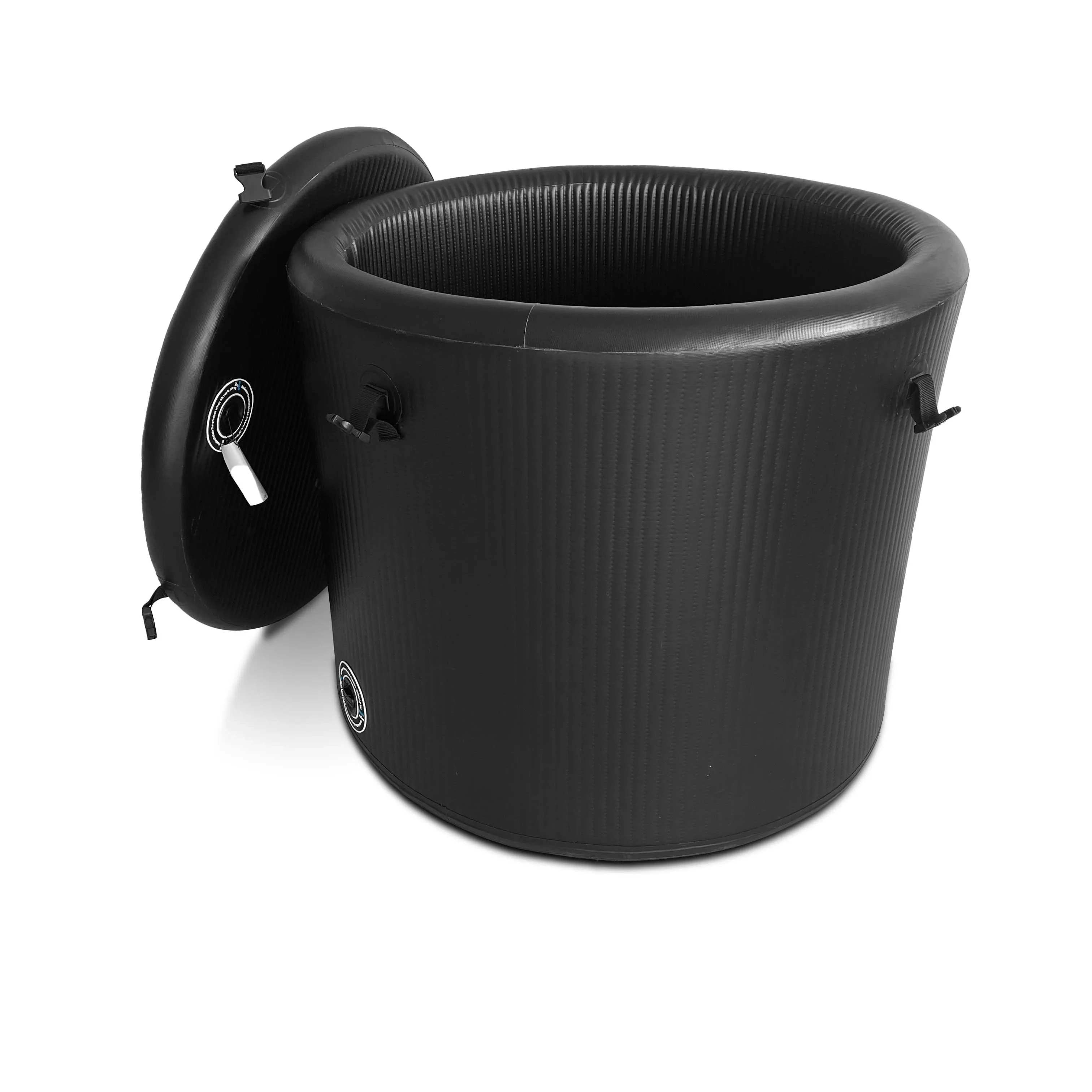 Black Drop Stitch 90*80cm Medical Inflatable Bathtub Adult Foldable Pvc Portable Inflatable Bathtub