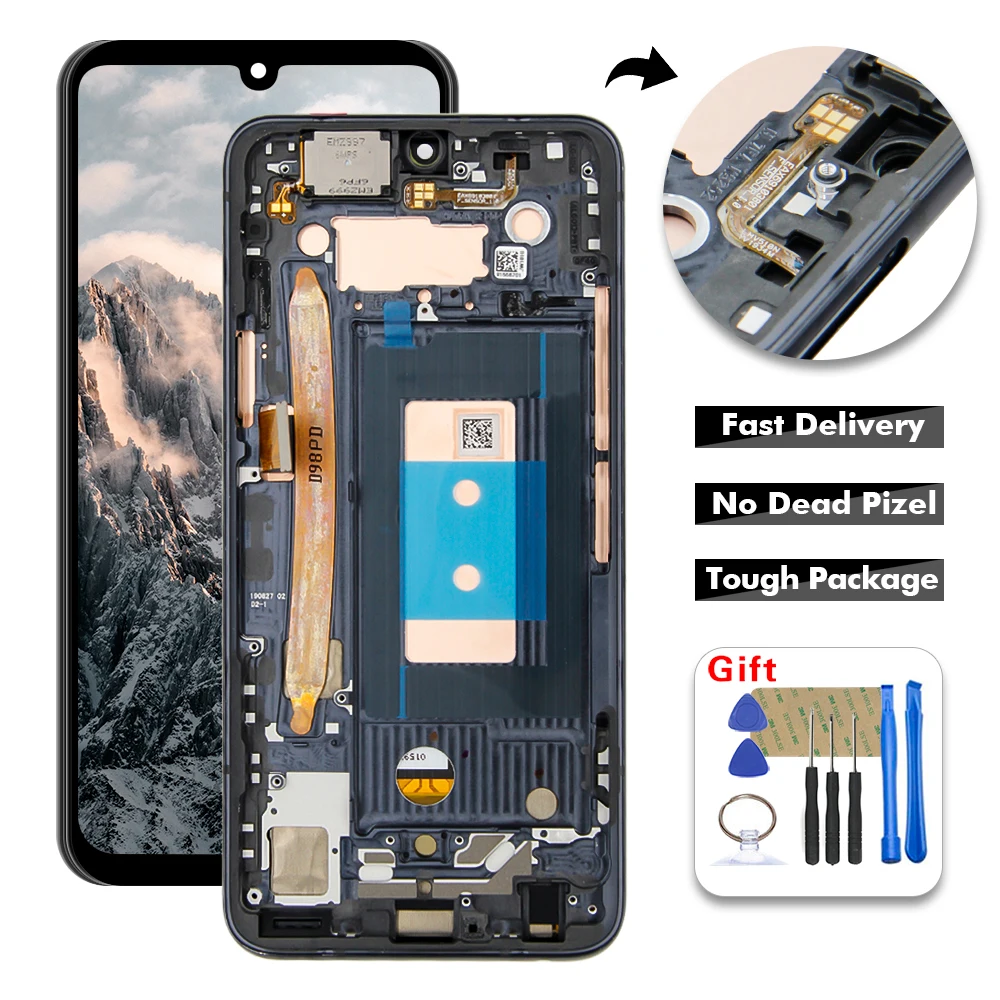 Original Lcd Display For Lg V40 Thinq 