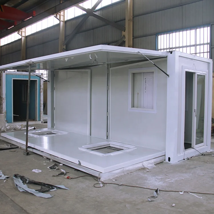 Prefabricated House 20 Feet/40 Feet Foldable Prefab Granny Flat with Foldable Flat Pack New Zealand/Canada/Australia