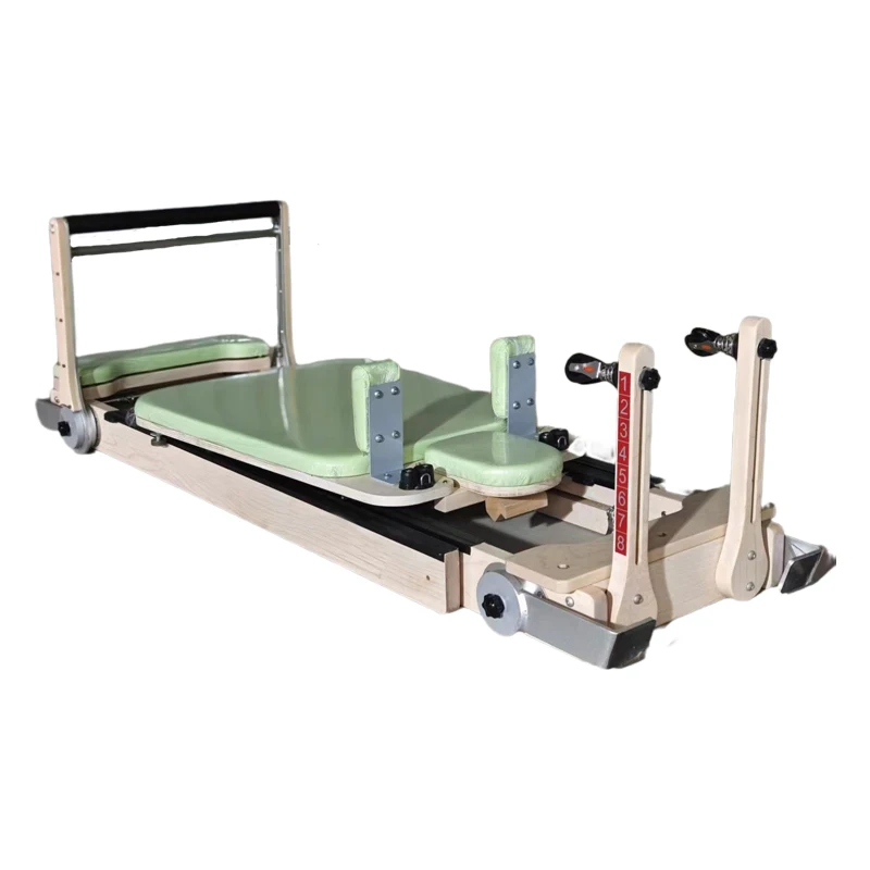 Maple Telescopic Pilates Reformer Training Bed Foldable Studio Pilates