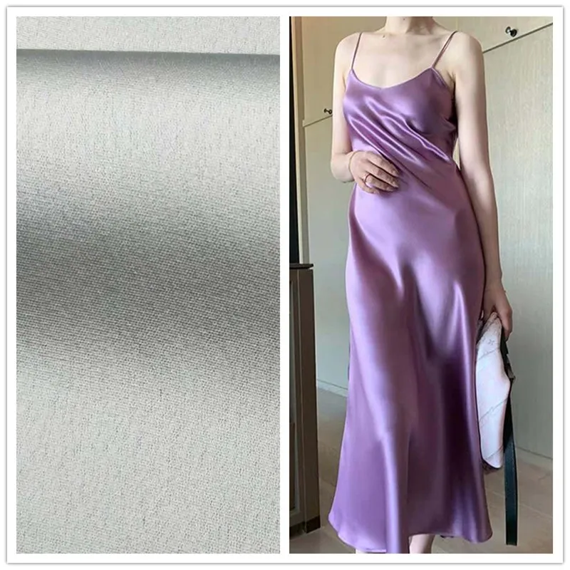 奢华醋酸盐/涤纶真丝织物绸缎晚礼服 - buy silk fabric satin,luxury