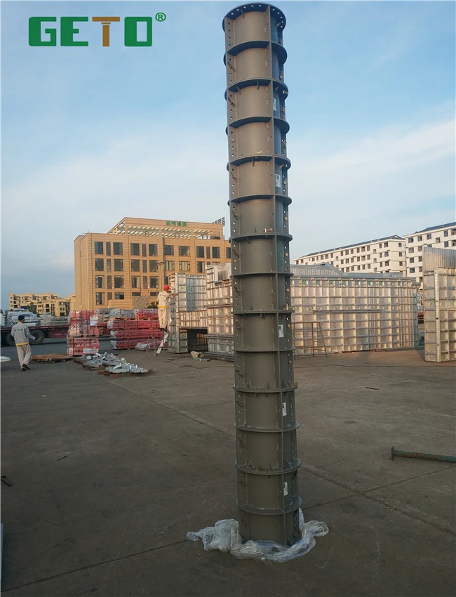 Алюминиевая строительная опалубка для бетонной колонны, бетонная опора, бетонная опалубка