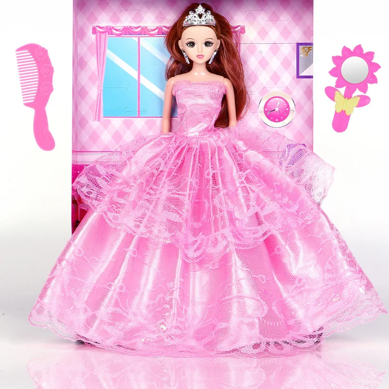 Прямая Продажа с фабрики подарочный набор кукол для девочек свадебное платье принцессы маленьких кукла детская игрушка