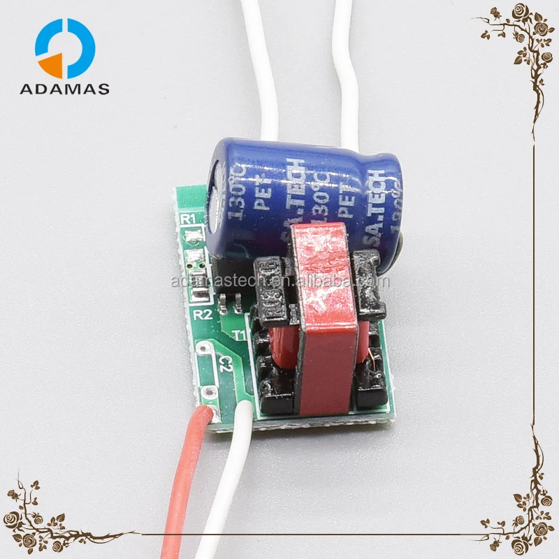 Высокоэффективный источник питания драйвера 170VAC - 265VAC Leds