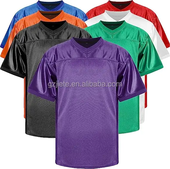 Wholesale Custom Blank Youth Football Jersey American Football Jersey