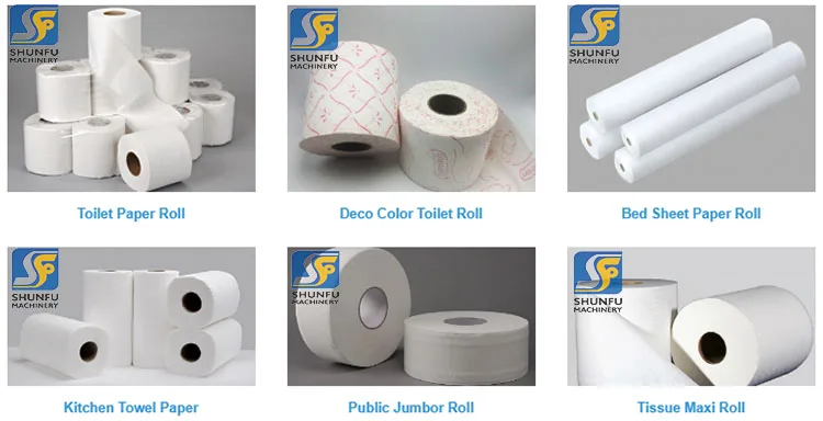 Small Scale Manual Toilet Tissue Paper Roll Processing Machine Production Line for Start Business with CE Certificate