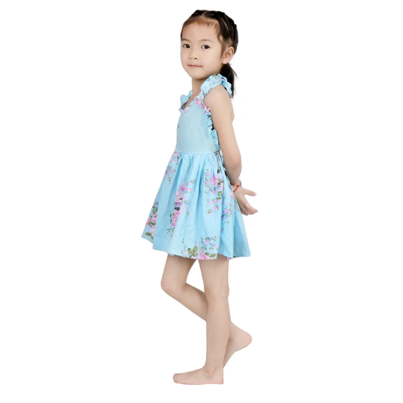 Summer Casual Wear Children New Design Cute Pattern Sleeveless Cotton ...