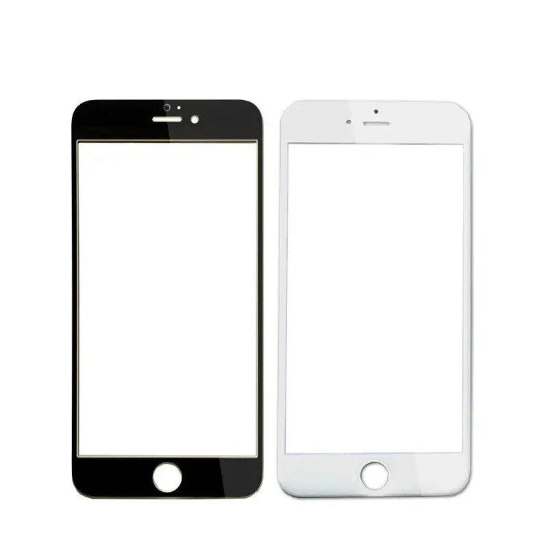 Mobile Phone Parts Lcd Display Front Outer Phone Glass Lens for Broken Screen I6s Refurbishing