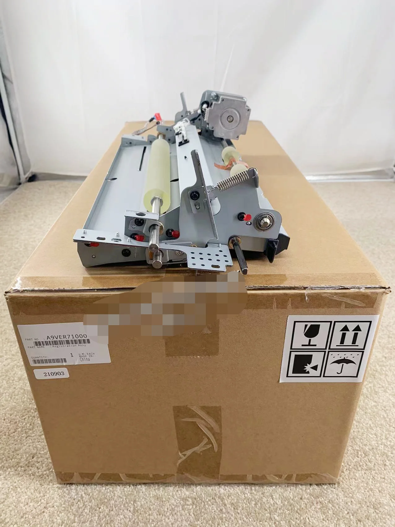 Original Copier Registration Assy A9VER71000 for Konica Minolta