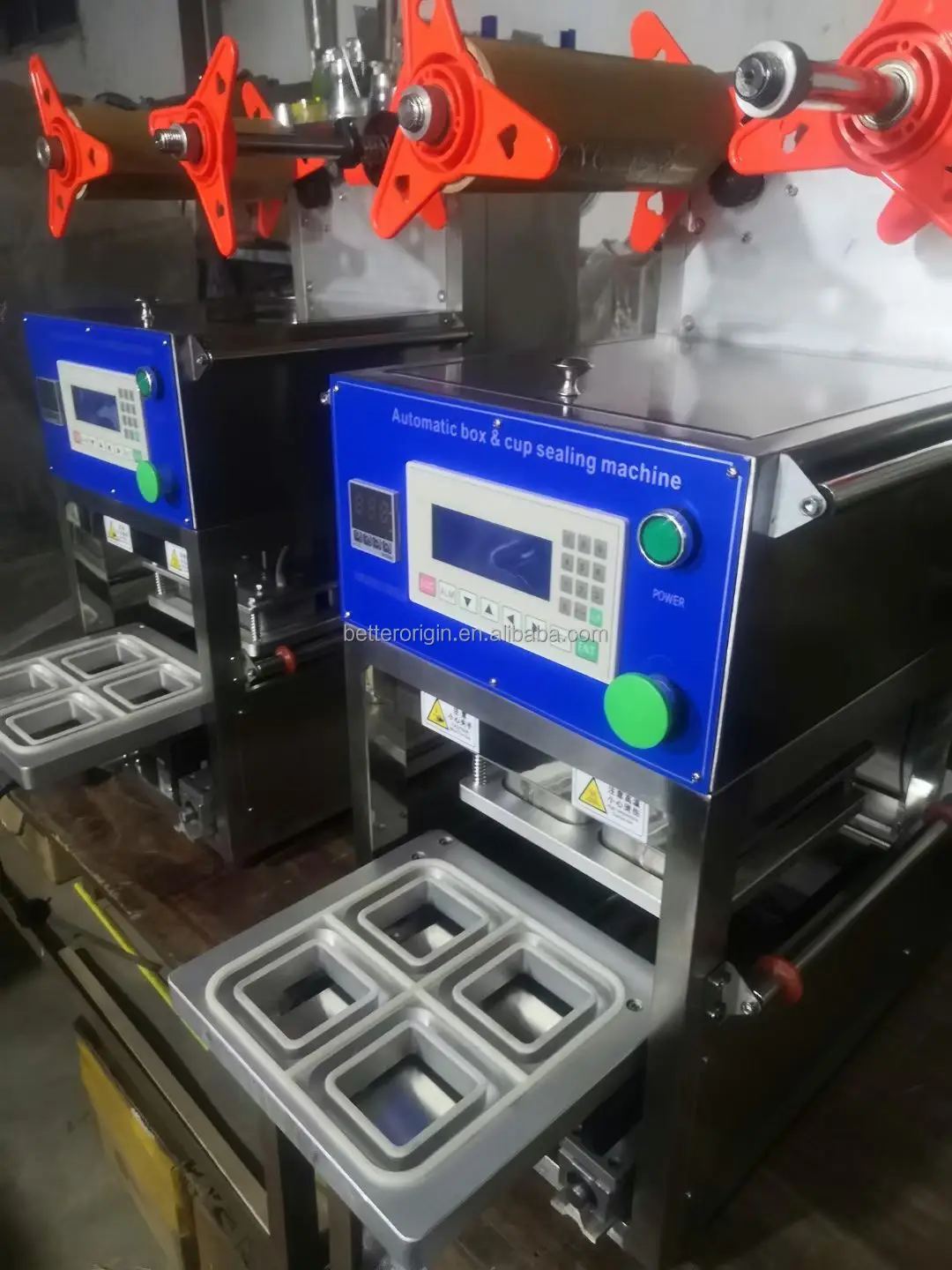 Aluminum Foil Lid Sealing Machine Automatic Plastic Cup Sealing Machine