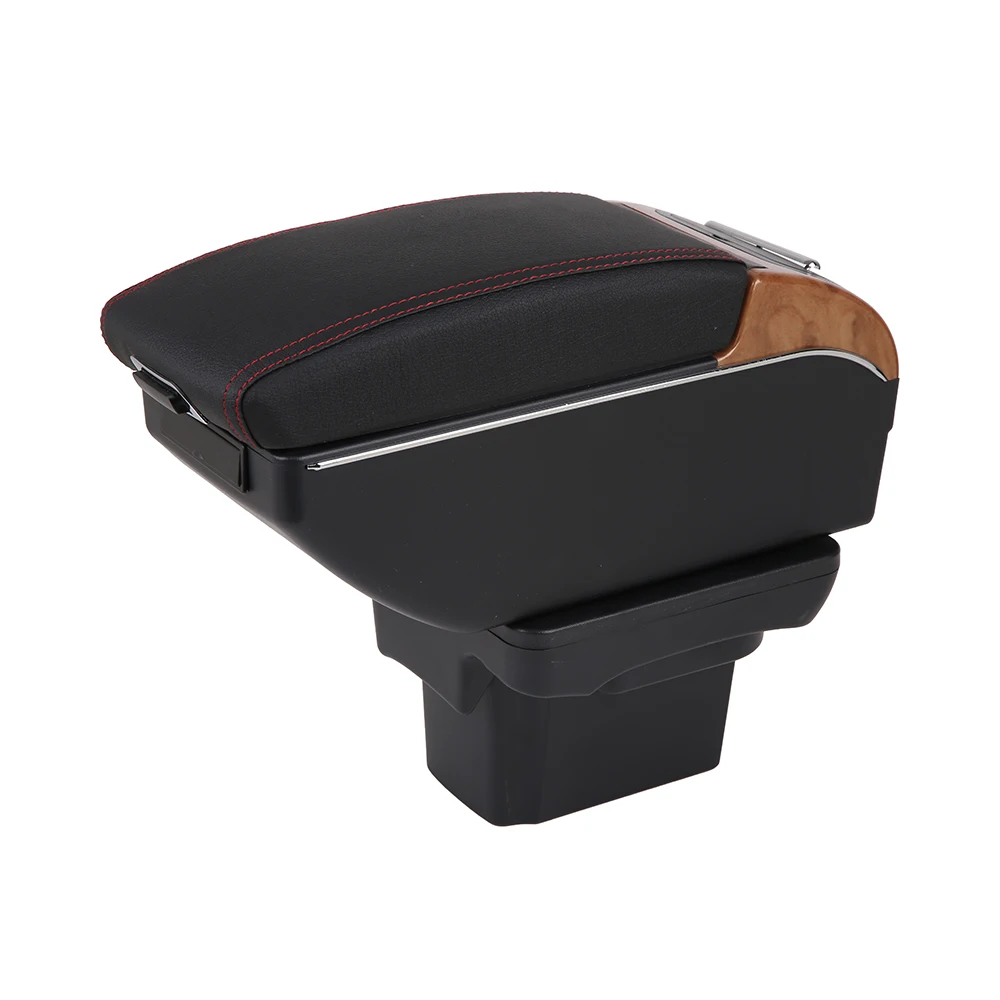 Shengying Hot Sale Universal Telescopic Usb Perfect Fit Car Armrest Box Console