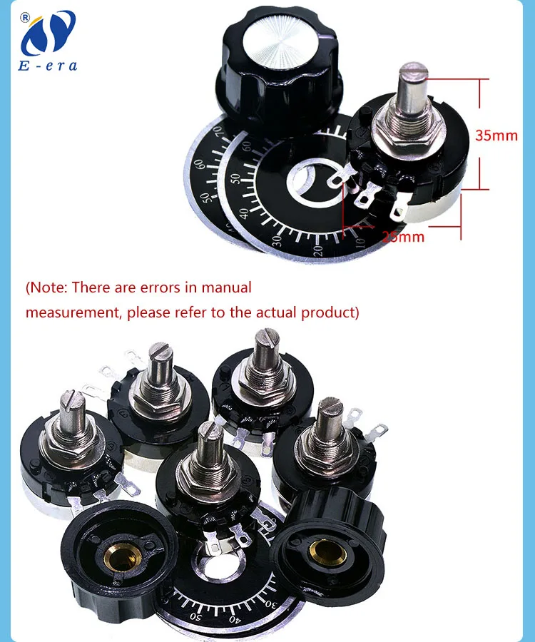 B103 Potentiometer Rv24yn20s 3w Potentiometer 10k Carbon Single Turn