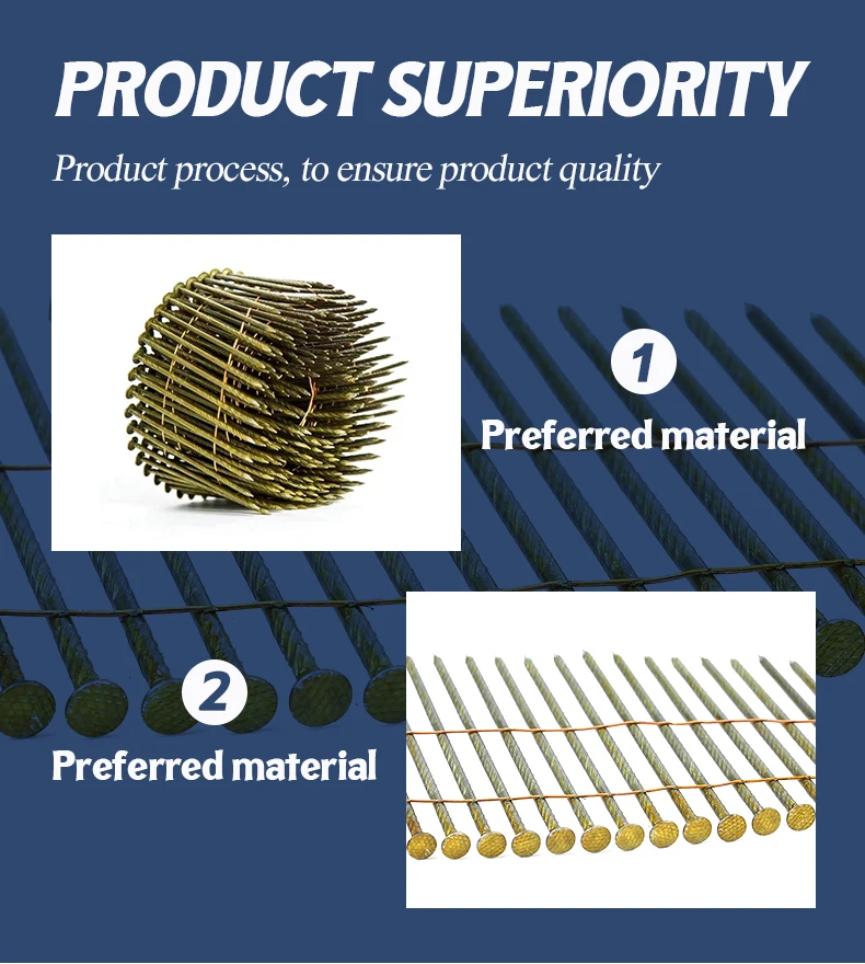 Small Head Coil Nail Pallet Use Roofing Nail Buy China Roofing Nails