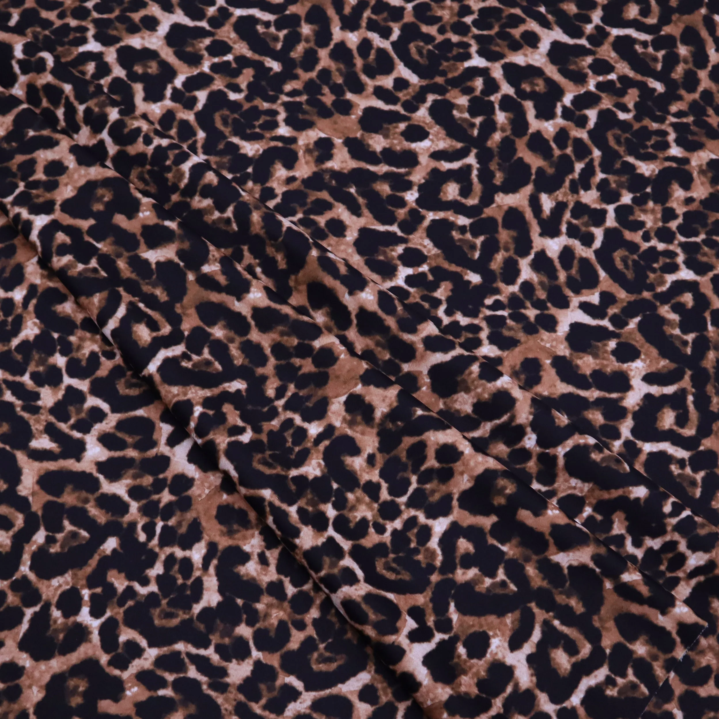 low moq 4 way stretch elastane print leopard print fabric for leggings