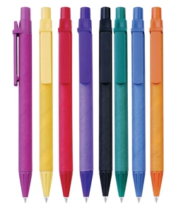 Best Product Smooth Writing Top Quality Recycled Paper Ball Pen with Customized logo