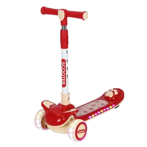 Hot-selling Kids Scooter 3 Wheel Kids Scooter With Seat Children's Scooter with Colorful Light