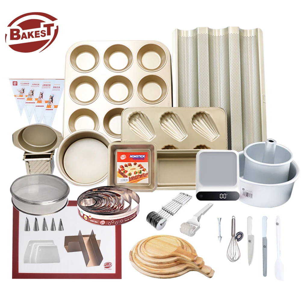 BAKEST Cake Tools Supplier  Patisserie Accessoires Decorating Cake Baking Equipment Tools Full Supplies Silicone Molds Items