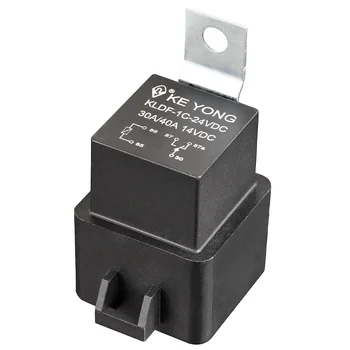 KE YONG KLDF(V8) Automobile Relay 30A 40A 60A 14VDC 1A 1B 1C Automotive Relay 12V 40A 5 Pin