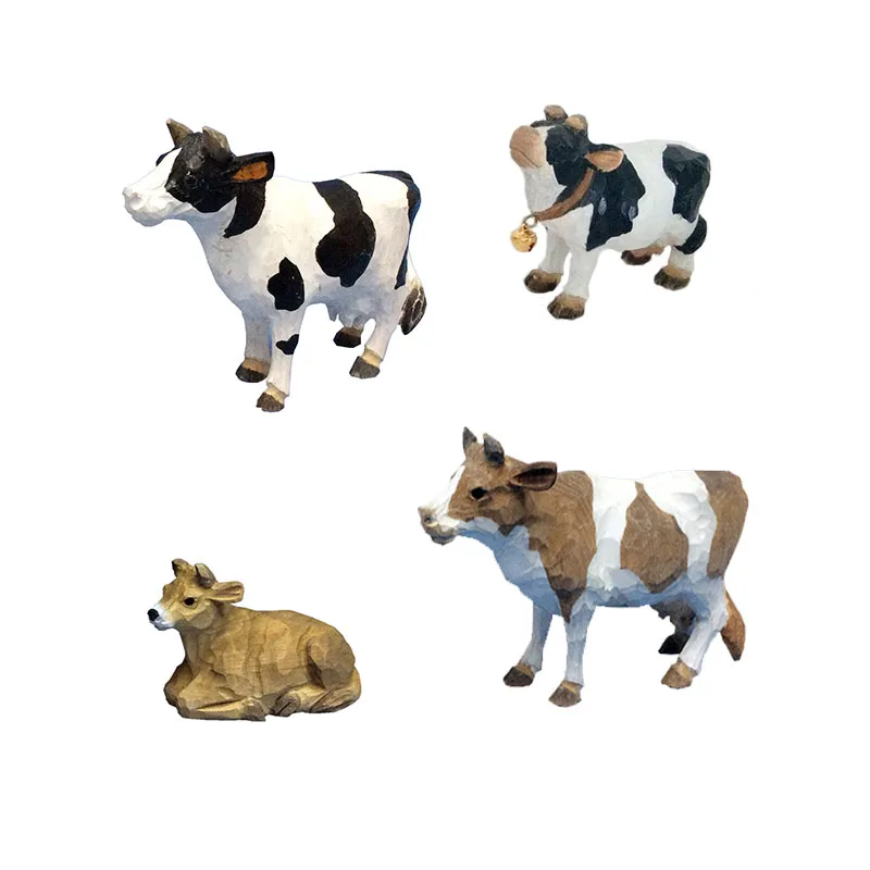木彫り工芸品動物装飾木彫り家畜手作り動物装飾手彫り木牛| Alibaba.com