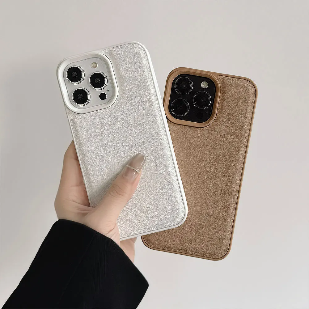 Fundas de Tpu para Iphone 15 14 13 12 11 Xr Xs Max Pro Plus Bumper de Color Puro Simple Funda Suave Anticaída Sjk438 Laudtec  