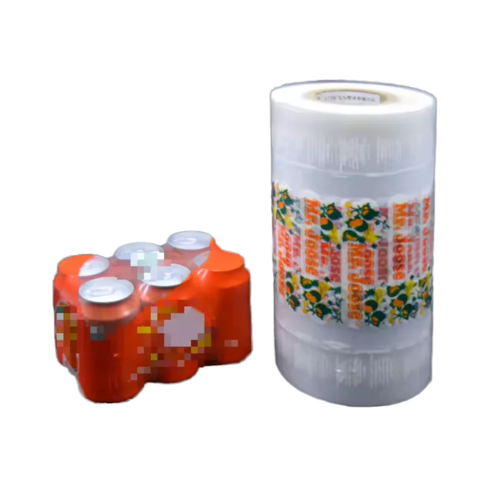 Factory Price Transparent LDPE Polyolefin Material PE Heat Shrinkable Wrap Roll Soft for Beer Mineral Water Shrink Packaging