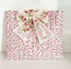 Pink large flower-lace style