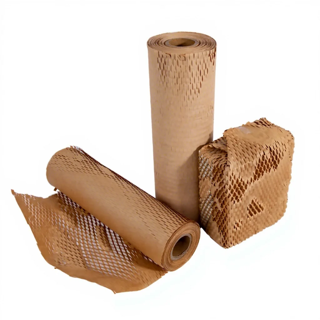 12x12In Honeycomb Packing Paper Sheets 60 Pcs Brown Kraft Honeycomb Packing Cushioning Wrap Moving, Fragile Glassware P 269094811
