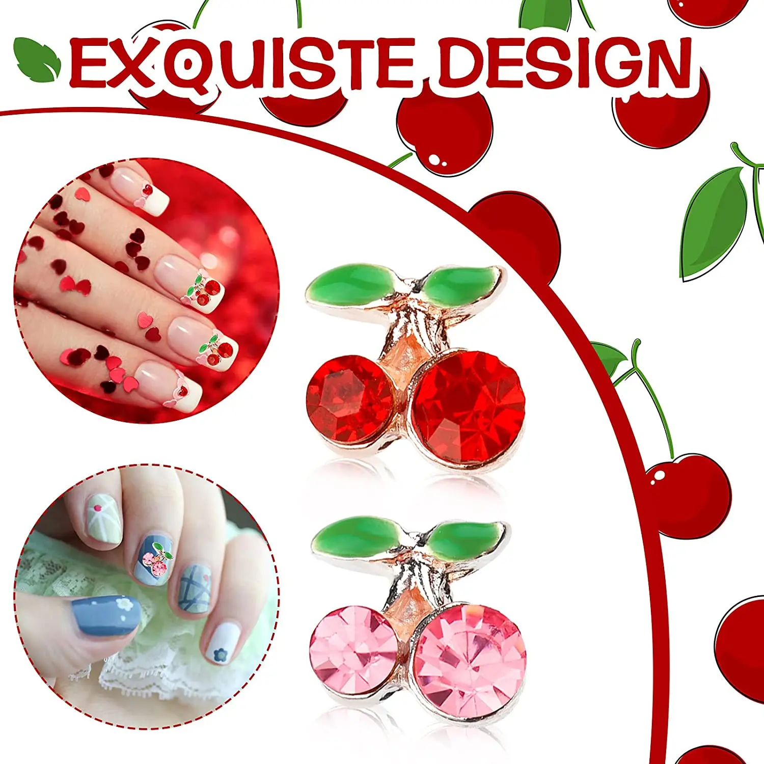 Nail Art Kit Nail Art Decoration With 3d Rhinestone For Girls Ages
