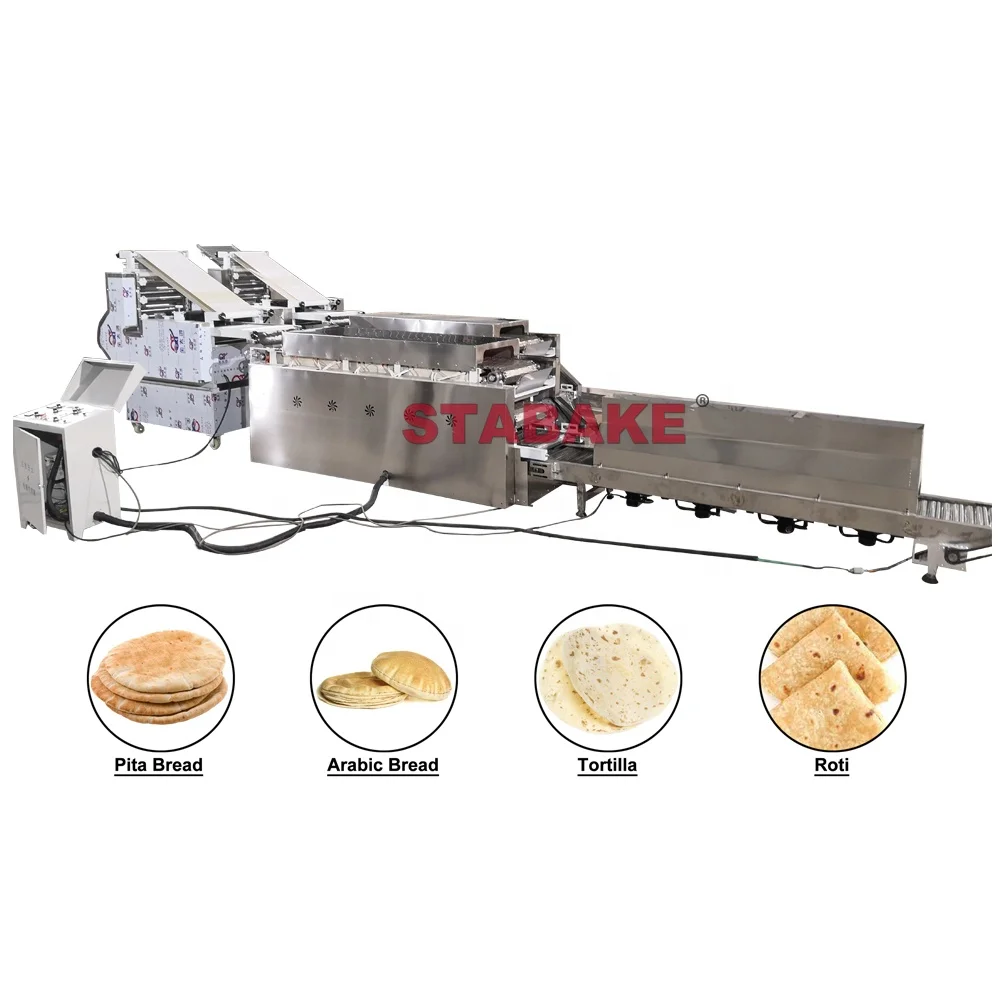 Automatic Pita Bread Machine For Arabic Bread Production Line And