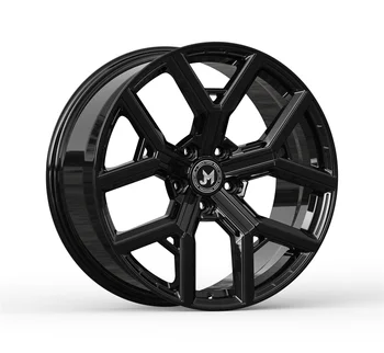 JM forged monoblock 5x120 gloss black for Land Rover Defender forged auto aluminum racing  wheels