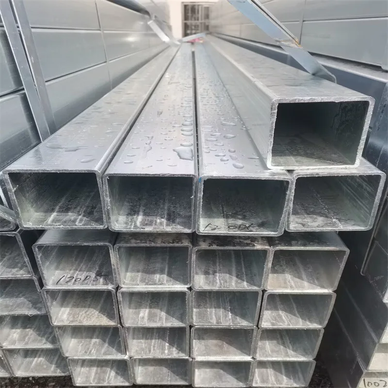 Structural Sections Zinc Coated Galvanized Square Carbon Steel Pipe ...